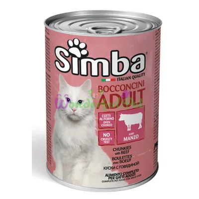 Влажный корм SIMBA CAT WET Beef 415 г
