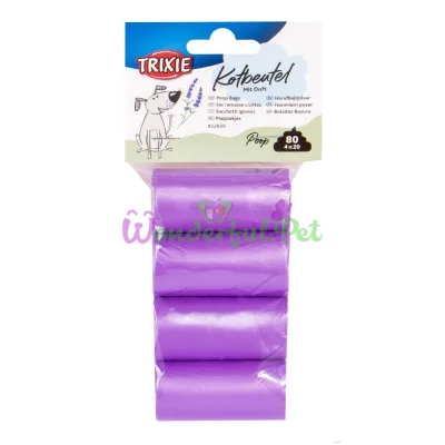 Сменные пакеты Trixie Bags Fiolet M 4x20 шт