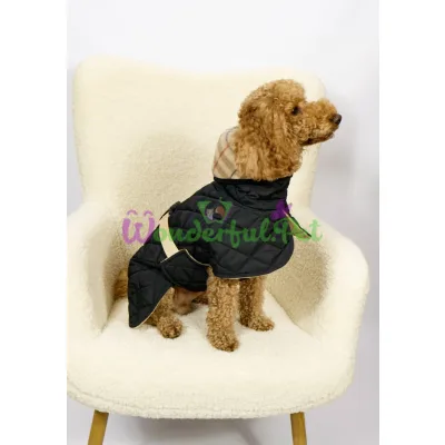 Жилет стеганный Dogs Bomba Black с поясом №8