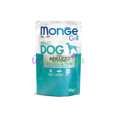 Влажный корм MONGE DOG GRILL Cod Fish 100 г