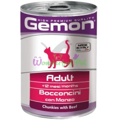 Консерва GEMON CAT WET Beef 415 г
